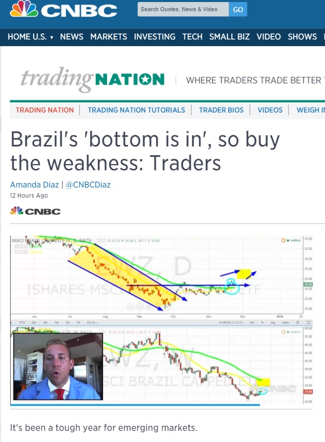 No fundo do poço, Brasil é um bom investimento, diz CNBC
