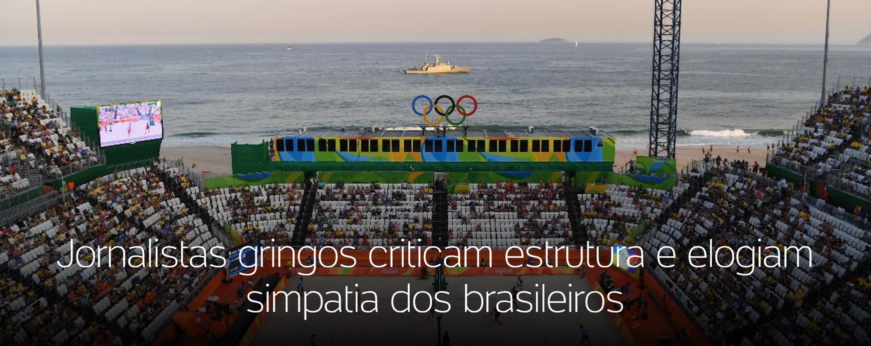 Jornalistas estrangeiros reclamam de problemas de organização na Olimpíada